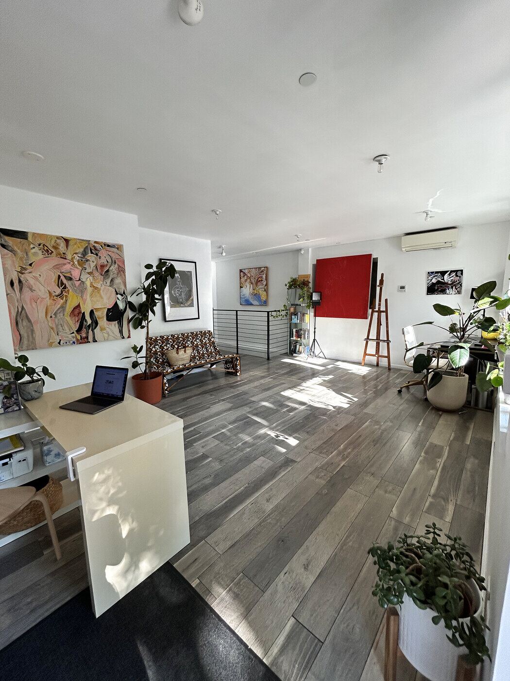 Interior of House of Beats at 183 Tompkins Ave